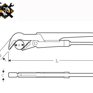 اچارلوله گیر45درجه سوپراگواسپانیا