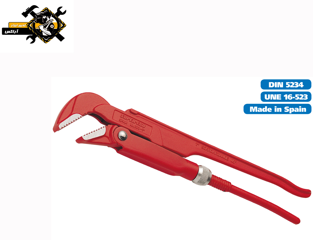 اچارلوله گیر2دسته45درجه سوپراگواسپانیا